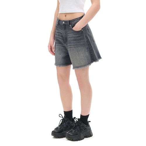 Pantaloncini high waist in denim - Cropp - Modalova