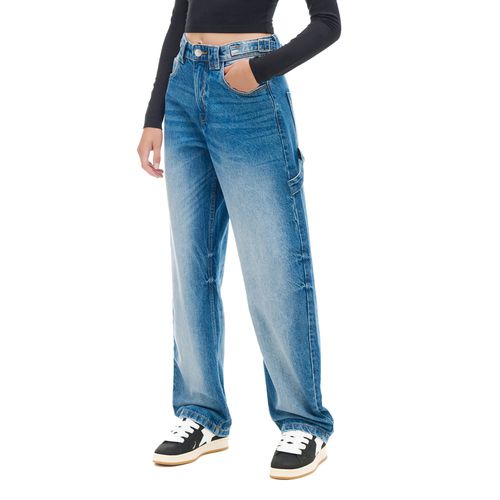 Cropp - Jeans a vita alta - azzurro - Cropp - Modalova