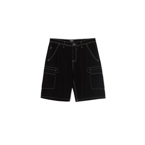 Cropp - Pantaloncini denim - Nero - Cropp - Modalova