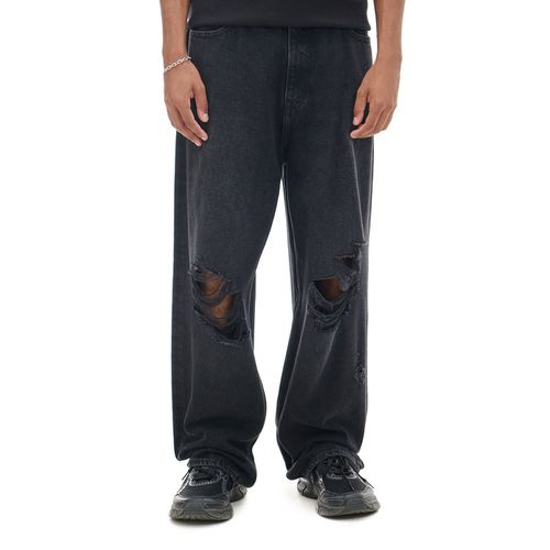 Cropp - Super baggy jeans - Nero - Cropp - Modalova