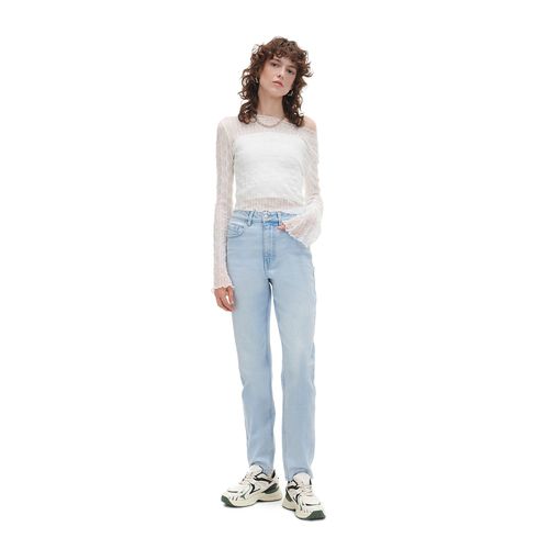 Cropp - Mom slim jeans TALL - Blu - Cropp - Modalova