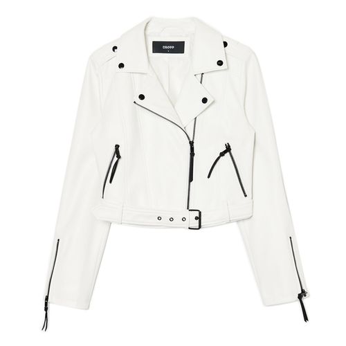 Cropp - Giacca biker - Bianco - Cropp - Modalova