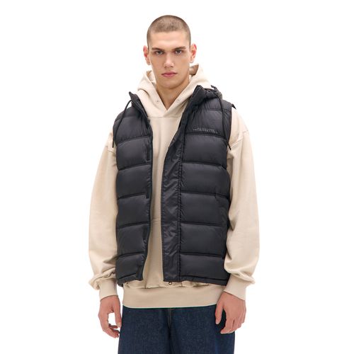 Quilted vest with a hood - Cropp - Modalova