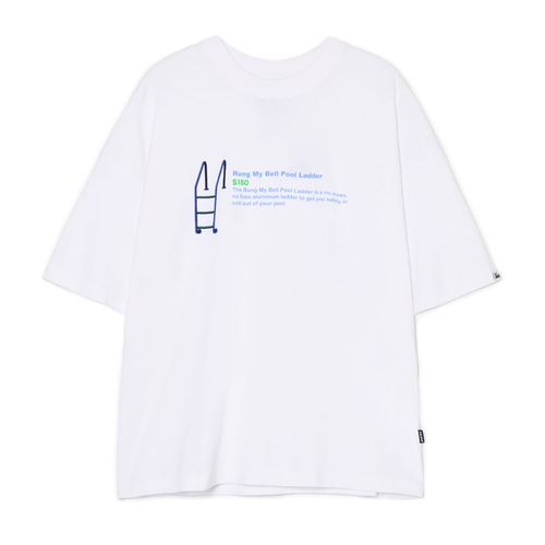 T-shirt bianca con stampa - Cropp - Modalova