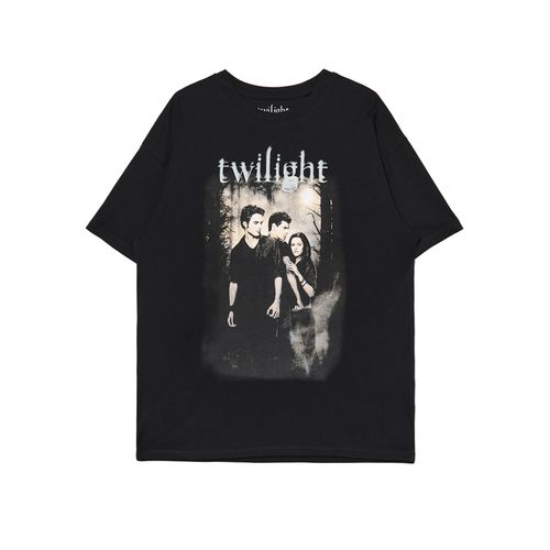 T-shirt nera con stampa Twilight - Cropp - Modalova