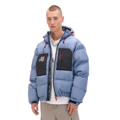 Piumino puffer trapuntato con cappuccio - Cropp - Modalova