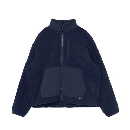 Cropp - Felpa sherpa - Blu acciaio - Cropp - Modalova