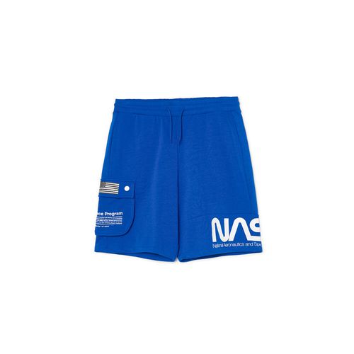 Cropp - Pantaloncini NASA - Blu - Cropp - Modalova