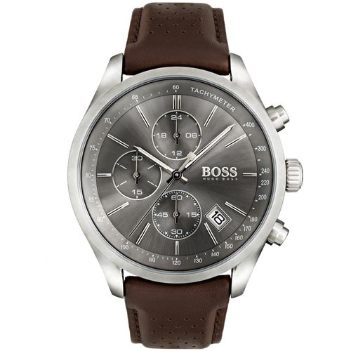 Grand Prix Chronograph Gents Leather Watch 1513476 - Hugo Boss - Modalova
