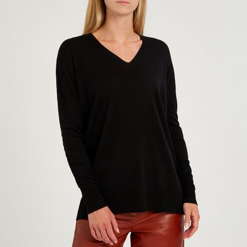 Black Wool/Cashmere Blend Jumper - Vince - Modalova