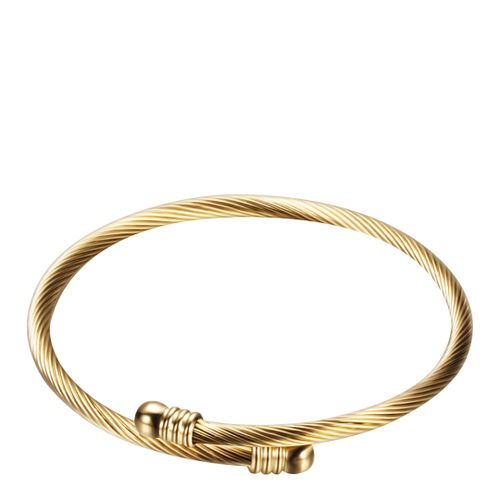 Men's 18K Gold Cuff Bangle - Stephen Oliver - Modalova