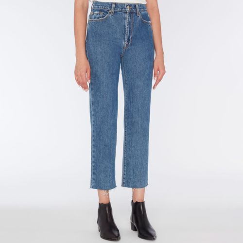 Mid Logan Cropped Stretch Jeans - 7 For All Mankind - Modalova