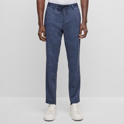 Mid Blue Genius Trousers - BOSS - Modalova