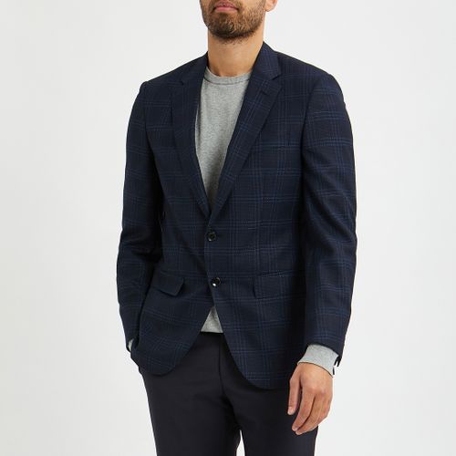 Navy T-Heel Virgin Wool Jacket - BOSS - Modalova