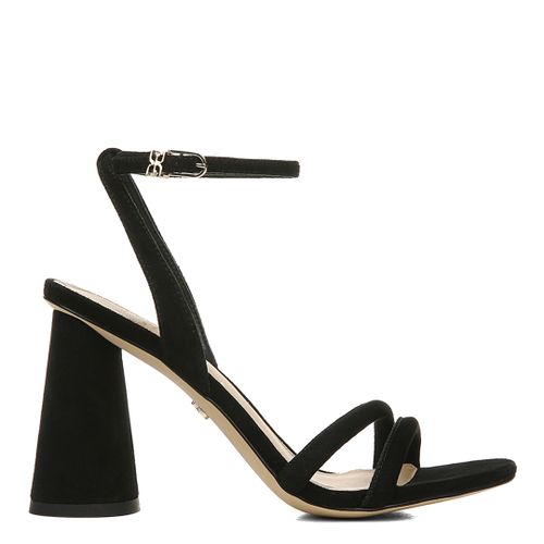 Black Kia Suede Heeled Sandals - Sam Edelman - Modalova