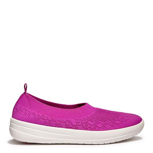 Violet Uberknit Slip On Ballerina Shoes - FitFlop - Modalova