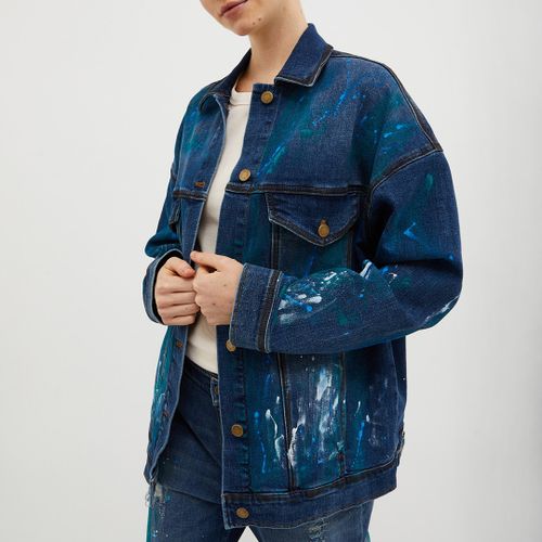 Blue Cotton Tebe Jacket - Max&Co. - Modalova