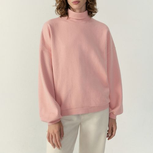 Pink Ellan Cotton Sweatshirt - American Vintage - Modalova