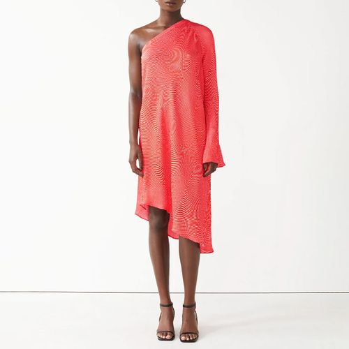 Orange Fern Midi Dress - & Other Stories - Modalova