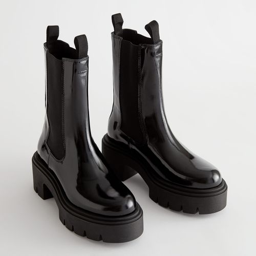 Black Salome Leather Boots - & Other Stories - Modalova