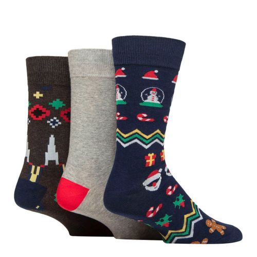 Pk Christmas Hanging Gift Socks - Wild Feet - Modalova