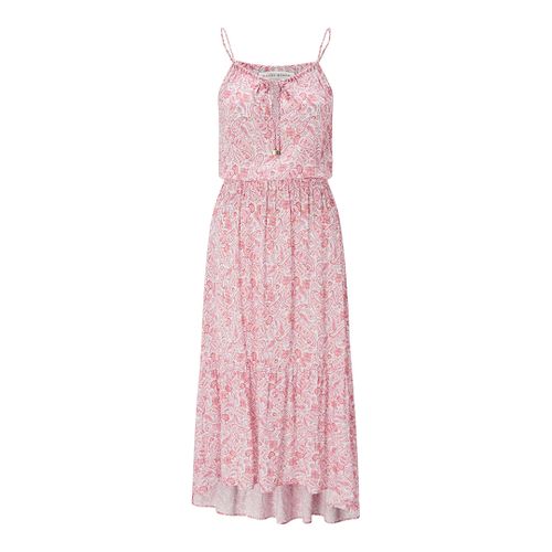 Pink & Muskmelon Bay Tie Front Midi Frill Dress - Heidi Klein - Modalova