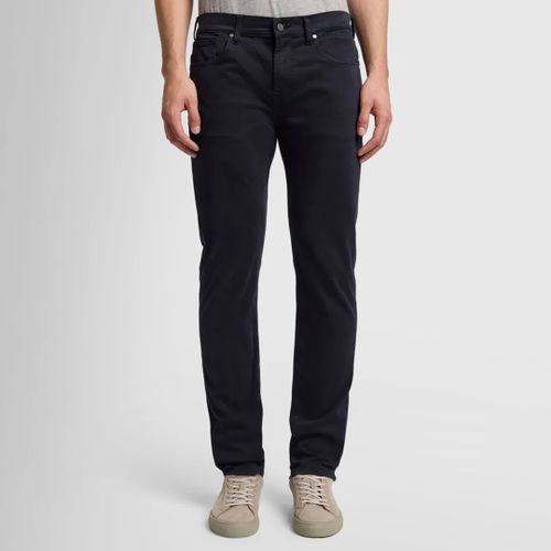 Black Slimmy Stretch Jeans - 7 For All Mankind - Modalova