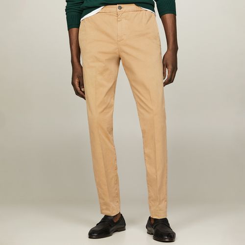 Camel Harlem Tapared Trousers - Tommy Hilfiger - Modalova