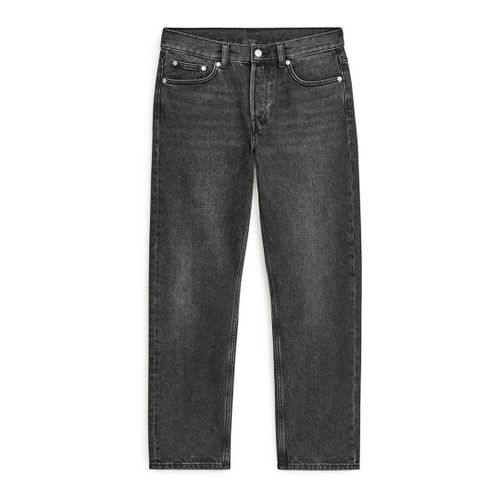 Men's Washed Black Denim Jean - ARKET - Modalova