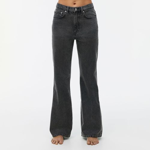 Washed Black Relaxed Flared Jeans - ARKET - Modalova