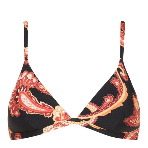 Black Silk Road Triangle Bikini Top - Jets - Modalova