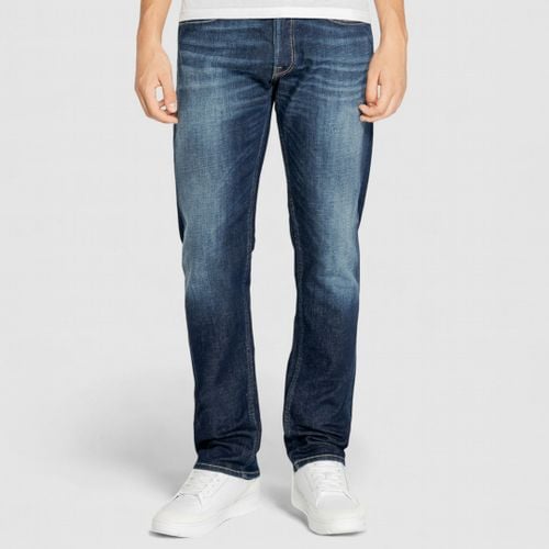 Dark Grover Straight Stretch Jeans - Replay - Modalova