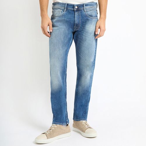 Blue Rocco Comfort Stretch Jeans - Replay - Modalova