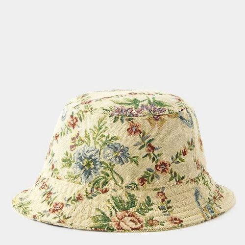 Natural Trellis Tapestry Bucket Hat - Vivienne Westwood - Modalova