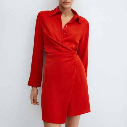 Scarlet Wrap Mini Shirt Dress - Mango - Modalova