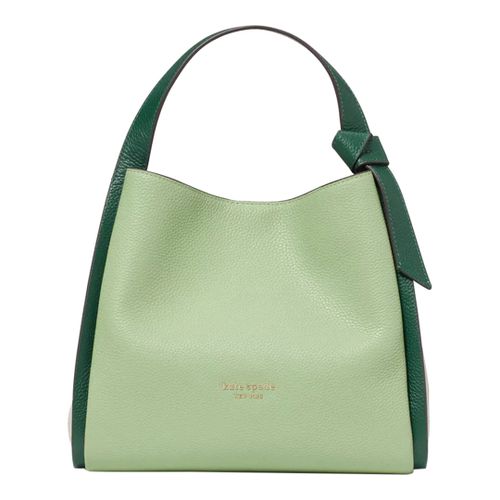 Beach Glass Multi Knott Colorblocked Pebbled Leather Medium Crossbody Tote - Kate Spade - Modalova