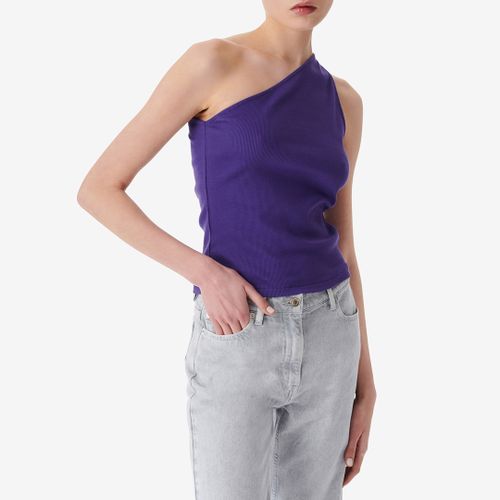 Purple Asymmetric Draped Top - IRO - Modalova