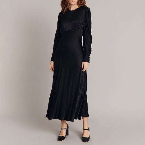 Black Gathered Bust Midaxi Dress - Ghost - Modalova