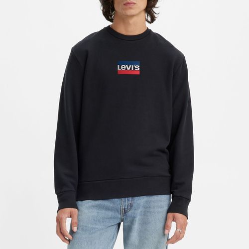 Black Graphic Logo Cotton Blend Sweatshirt - Levi's - Modalova