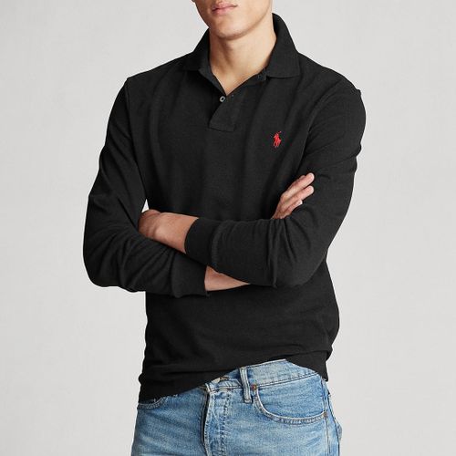 Custom Slim Long Sleeve Polo Shirt - Polo Ralph Lauren - Modalova