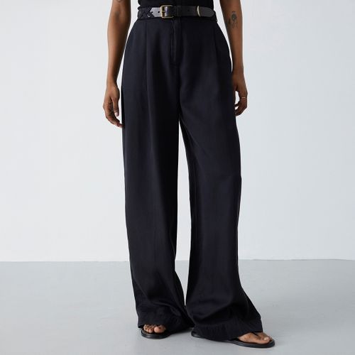 Washed Black Pleated Trousers - Mother Of Pearl - Modalova