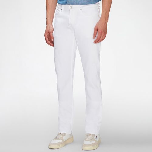 White Slimmy Stretch Jeans - 7 For All Mankind - Modalova