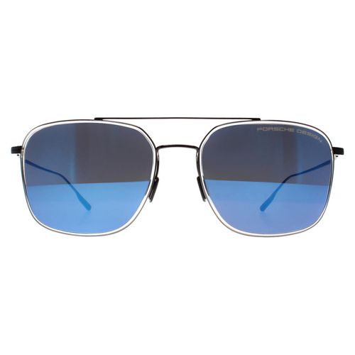 Sunglasses P8940 A Blue Mirror - Size One Size - Porsche Design - Modalova