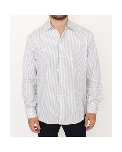 Classic Stripe Dress Shirt - Size 50 - Ermanno Scervino - Modalova