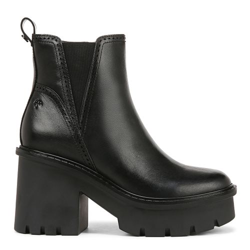 Black Leather Quest Ankle Boot - Naturalizer - Modalova