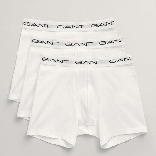 White Boxer Briefs 3-Pack - Gant - Modalova