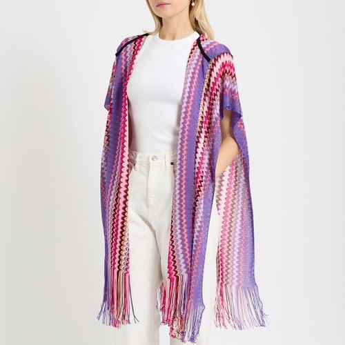 Multi Striped Poncho - Missoni - Modalova