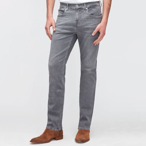 Grey Slimmy Straight Jeans - 7 For All Mankind - Modalova