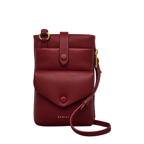 Cranberry Leather Medium Phone Crossbody - Radley - Modalova