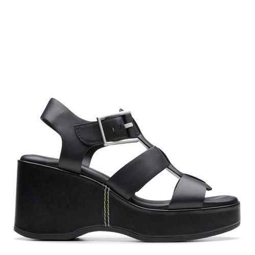 Manon Cove Leather Wedge Sandals - Clarks - Modalova